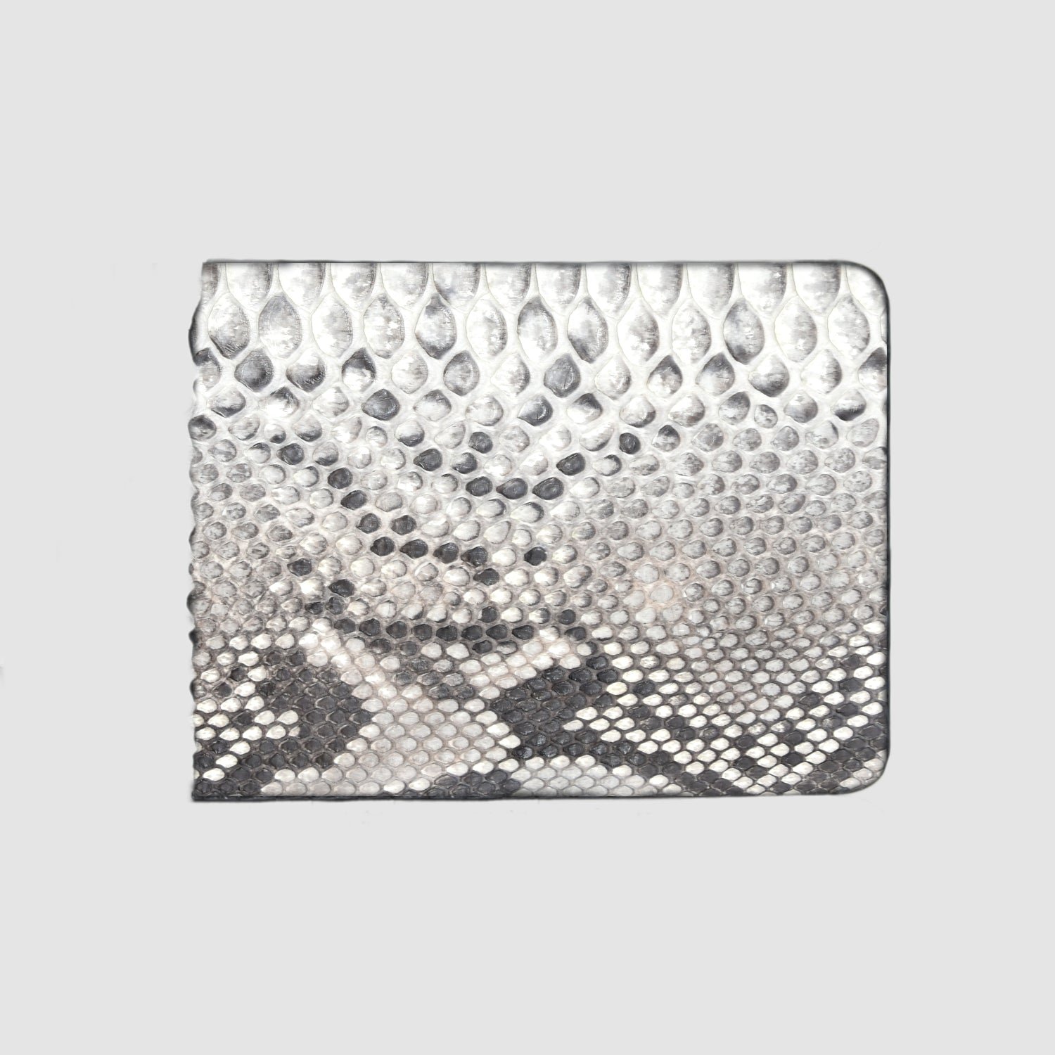 Portafoglio mod. "Esemplare" in vera pelle di Pitone Nero Personalizzabile - immagine 5