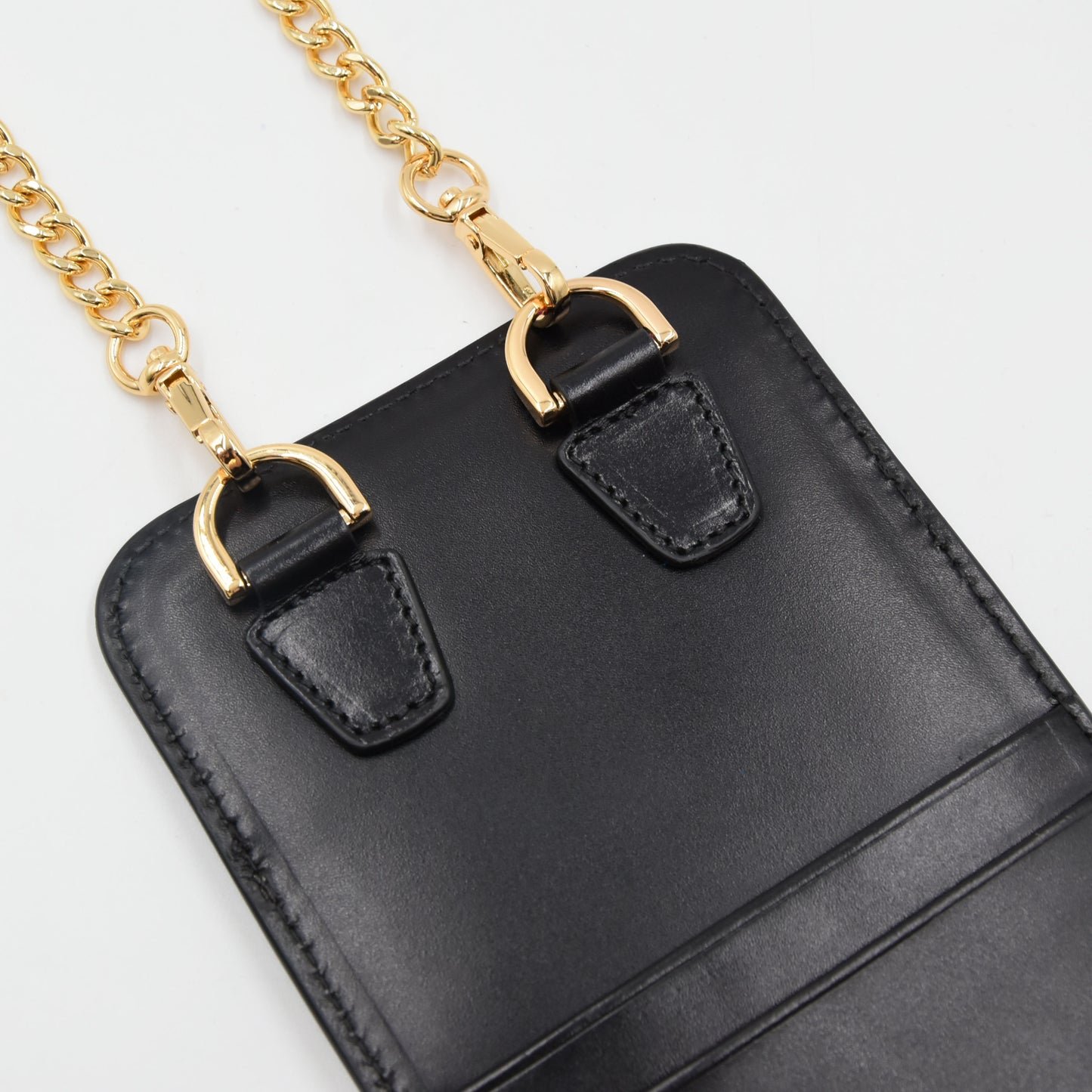 Porta Telefono a tracolla con porta carte - Custodia Smartphone in Pitone - immagine 5