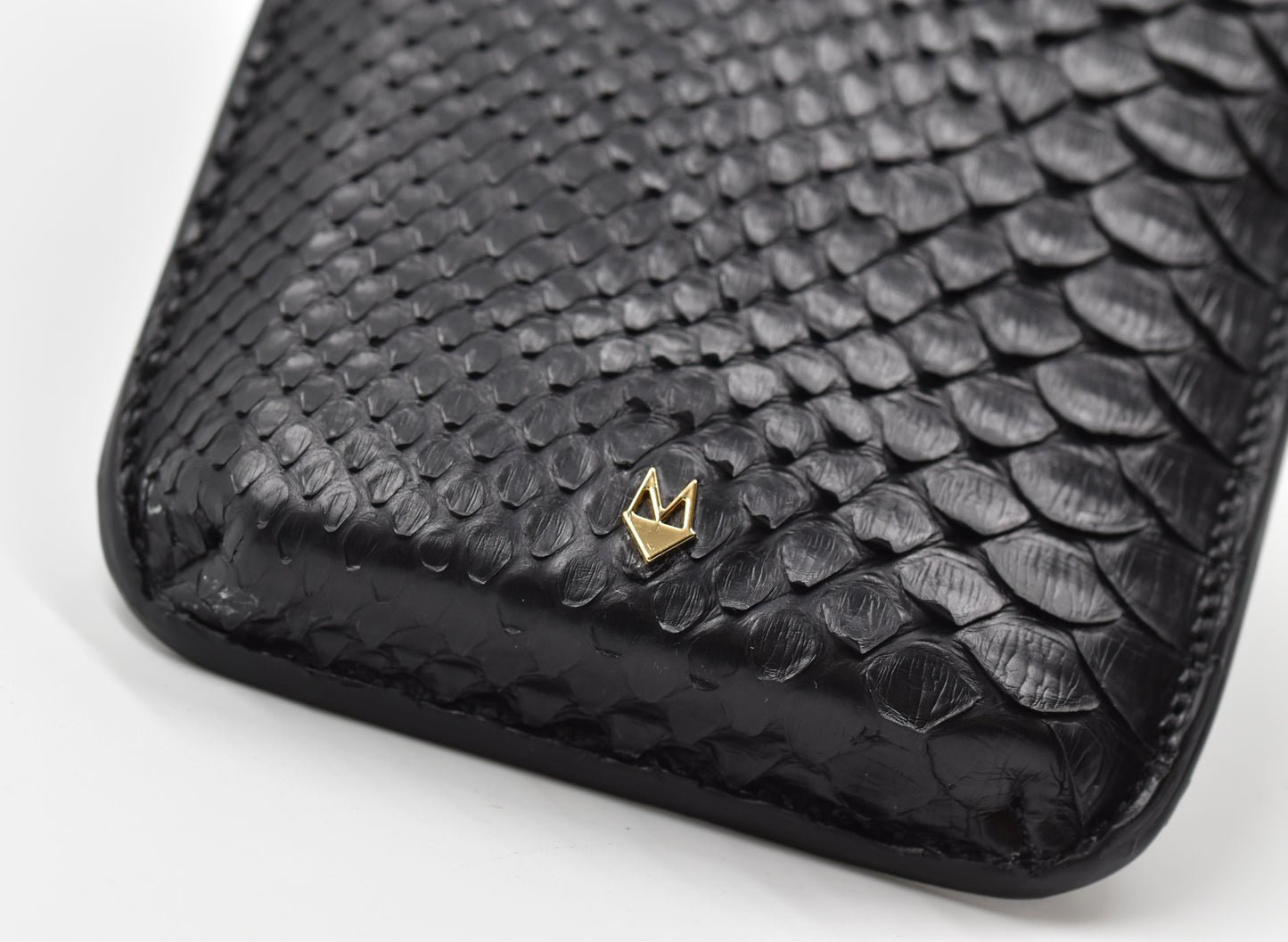 Porta Telefono a tracolla con porta carte - Custodia Smartphone in Pitone - immagine 6