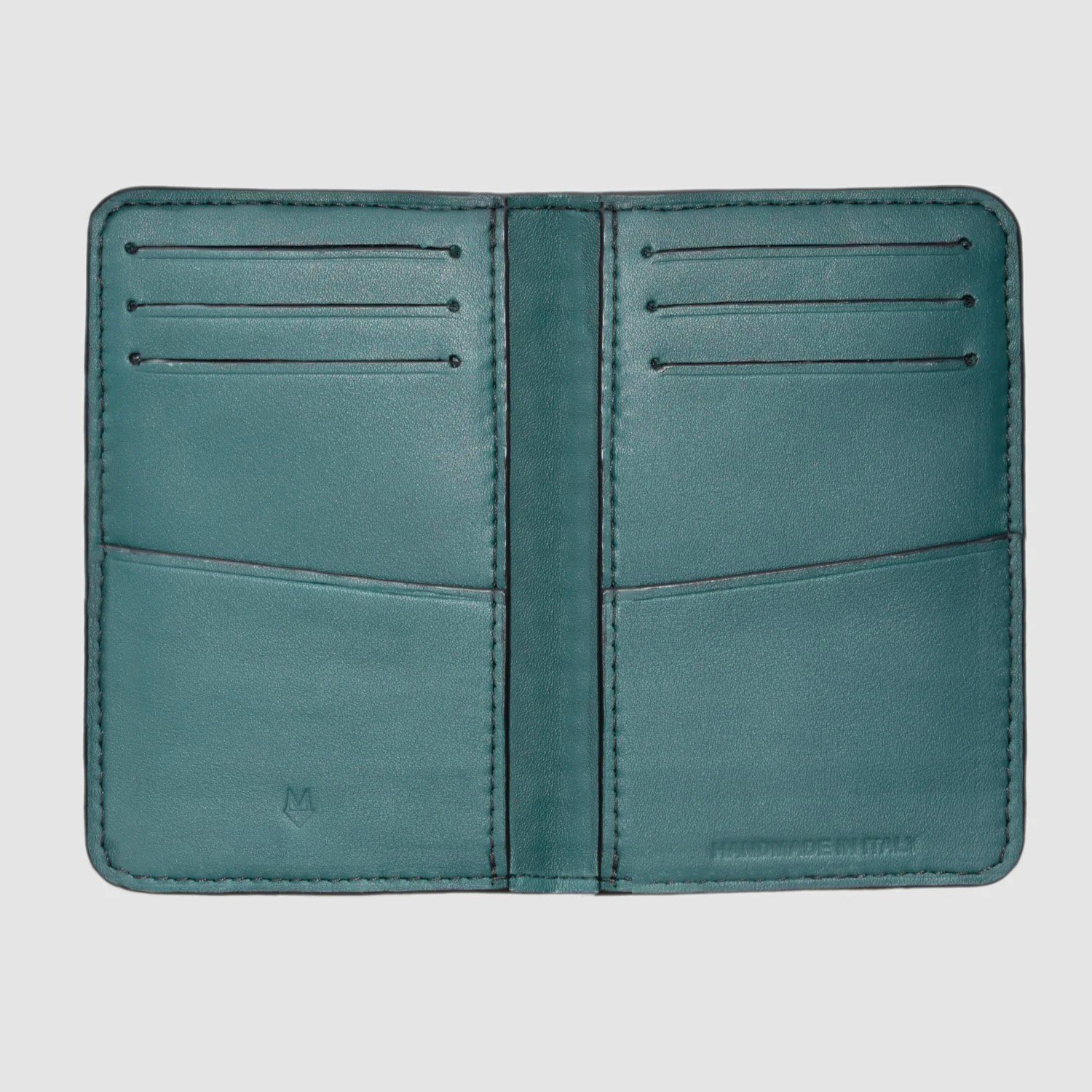 Porta carte Organizer tascabile in vero coccodrillo - 10 tasche - Personalizzabile - Marrone - immagine 5